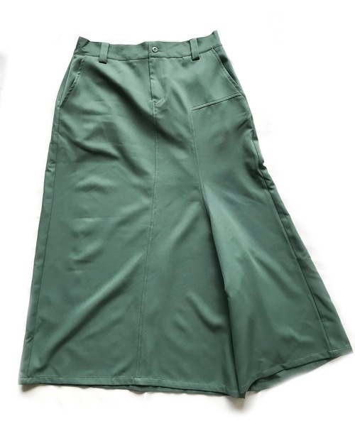 d3d5(ディースリーディーファイブ)の「mp8286-アシンメトリーカットパンツ(その他パンツ・メンズ・ブラック/エメラルド・FREE)」の5枚目の写真