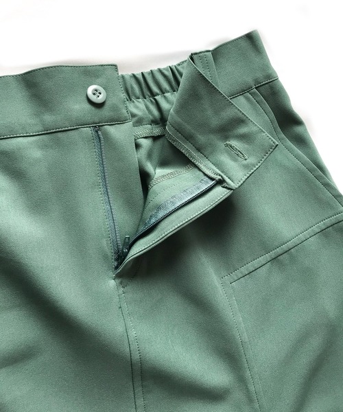 d3d5(ディースリーディーファイブ)の「mp8286-アシンメトリーカットパンツ(その他パンツ・メンズ・ブラック/エメラルド・FREE)」の14枚目の写真