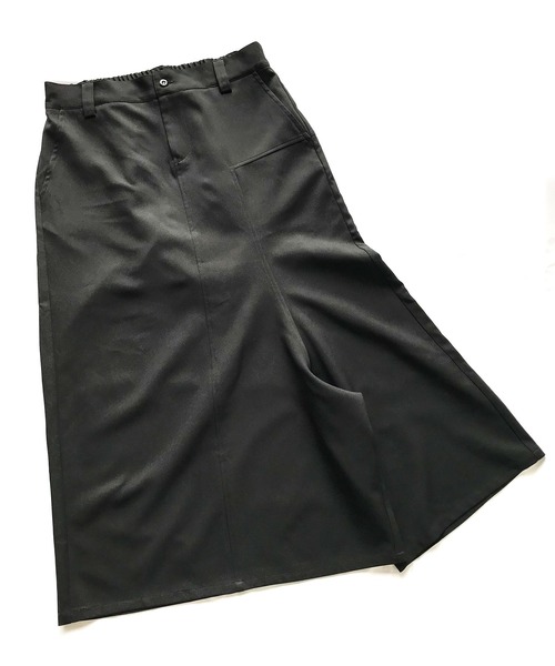 d3d5(ディースリーディーファイブ)の「mp8286-アシンメトリーカットパンツ(その他パンツ・メンズ・ブラック/エメラルド・FREE)」の6枚目の写真