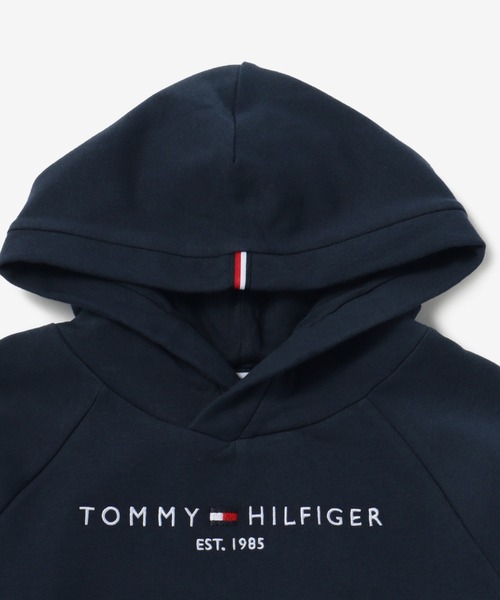 Tommy ワンピースhilfiger トミーヒルフィガー のファッション ベーシックロゴスウェットワンピース ワンピース Tommy