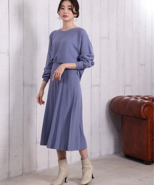 TRUDEA（トルディア）の「【ニット・セットアップ】ドルマンニット