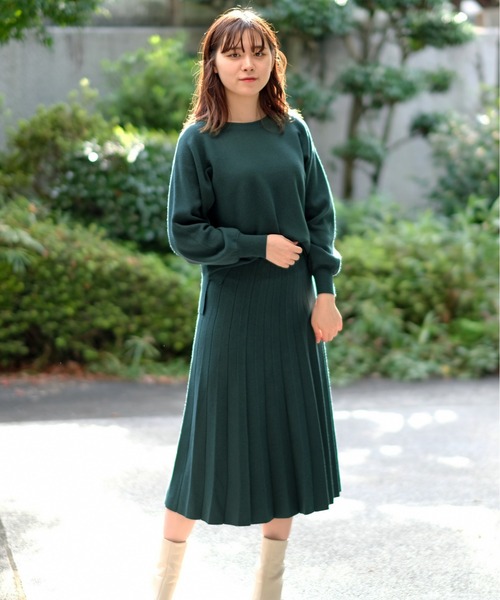 TRUDEA（トルディア）の「【ニット・セットアップ】ドルマン