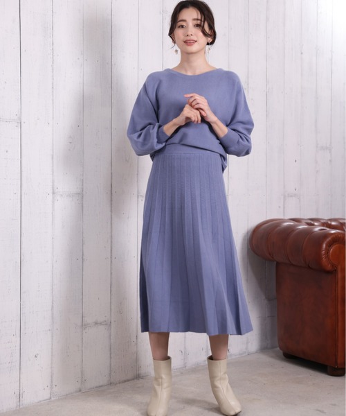 TRUDEA（トルディア）の「【ニット・セットアップ】ドルマンニット