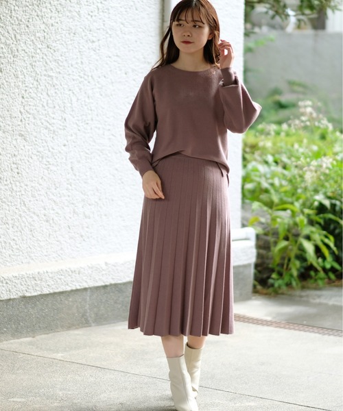 TRUDEA（トルディア）の「【ニット・セットアップ】ドルマン