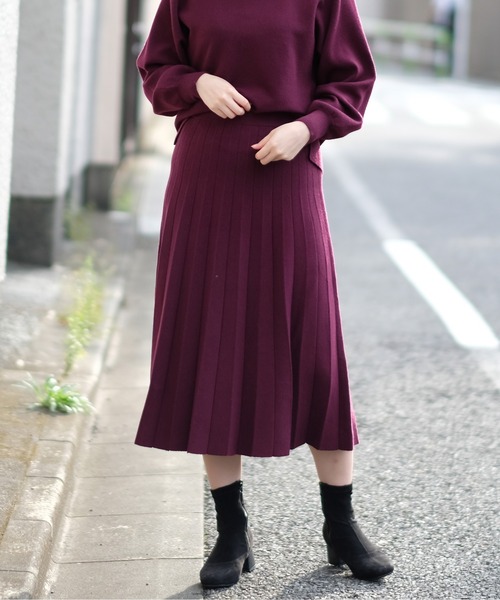 TRUDEA（トルディア）の「【ニット・セットアップ】ドルマンニット