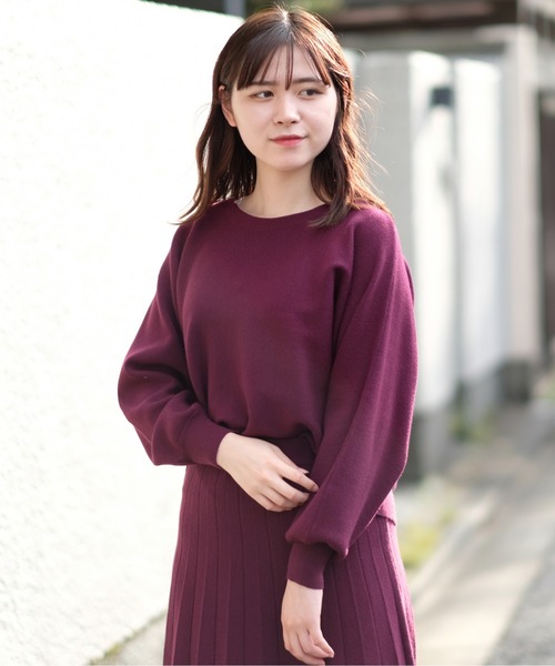 TRUDEA（トルディア）の「【ニット・セットアップ】ドルマン