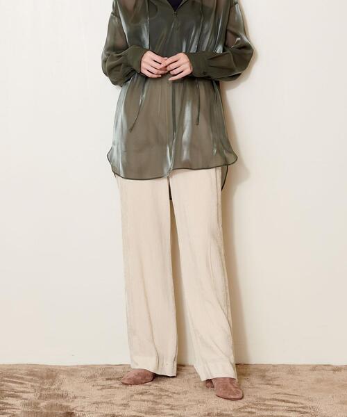 AEWEN MATOPH（イウエン マトフ）の「＜AEWEN MATOPH（イウエン マトフ）＞ファイン コーデュロイ パンツ（その他パンツ・レディース・オレンジ系その他/ナチュラル・38/36）」の4枚目の写真