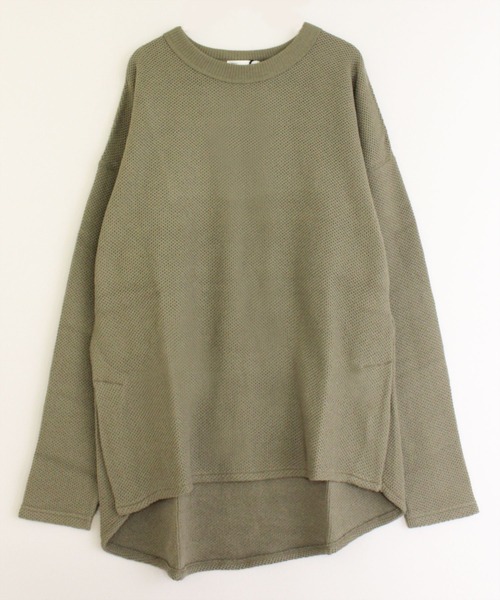 RNA-N(アールエヌエーエヌ)の「M1525 カノコロンT(Tシャツ/カットソー・レディース・ベージュ/キナリ/オリーブ・MEDIUM)」の3枚目の写真