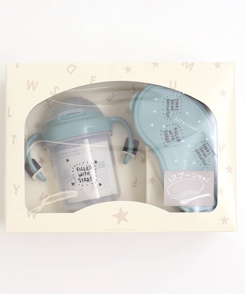 BREEZE（ブリーズ）の「お食事セット（マグ/哺乳瓶/お食事グッズ・キッズ・ミント/ブラウン・FREE）」の8枚目の写真