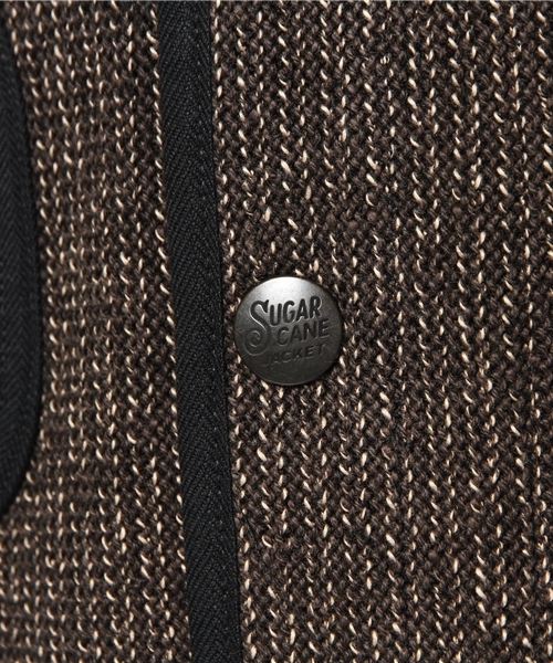 fennica Men's(フェニカメンズ)の「SUGAR CANE / BEACH CLOTH VEST(ベスト・メンズ・ブラック・40/42/38)」の10枚目の写真