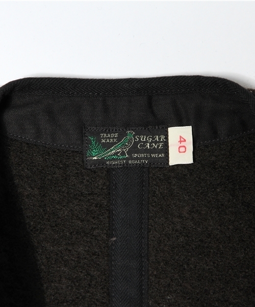 fennica Men's(フェニカメンズ)の「SUGAR CANE / BEACH CLOTH VEST(ベスト・メンズ・ブラック・40/42/38)」の11枚目の写真