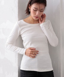 コットンフライス長袖Tシャツ [E]