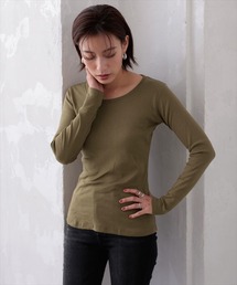 コットンフライス長袖Tシャツ [E]