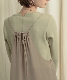 SENSE OF PLACE by URBAN RESEARCH | バックネックスリットリブトップ(Tシャツ/カットソー)