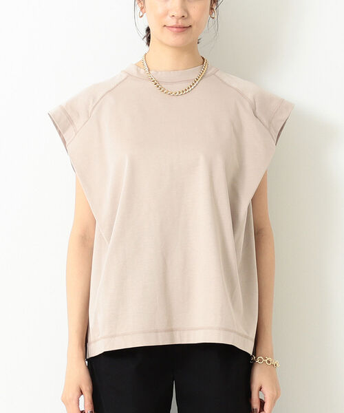 BEAMS LIGHTS（ビームスライツ）の「KiiRA / フラットシーム Tシャツ（Tシャツ/カットソー・レディース・ベージュ/ブルー系その他・ONE SIZE）」の5枚目の写真