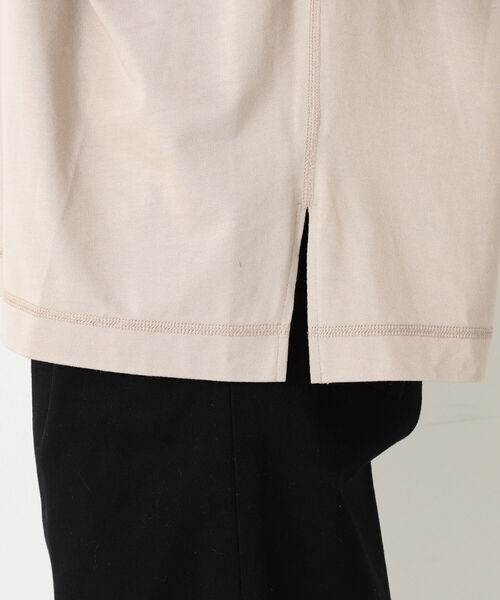 BEAMS LIGHTS（ビームスライツ）の「KiiRA / フラットシーム Tシャツ（Tシャツ/カットソー・レディース・ベージュ/ブルー系その他・ONE SIZE）」の9枚目の写真