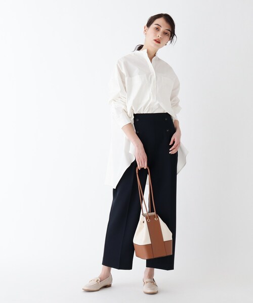 OPAQUE.CLIP（オペークドットクリップ）の「◆マリンパンツ【WEB限定サイズ】（その他パンツ・レディース・ベージュ/ネイビー/オレンジ・38/42/36/34/40）」の6枚目の写真