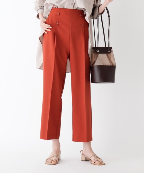 OPAQUE.CLIP（オペークドットクリップ）の「◆マリンパンツ【WEB限定サイズ】（その他パンツ・レディース・ベージュ/ネイビー/オレンジ・38/42/36/34/40）」の15枚目の写真