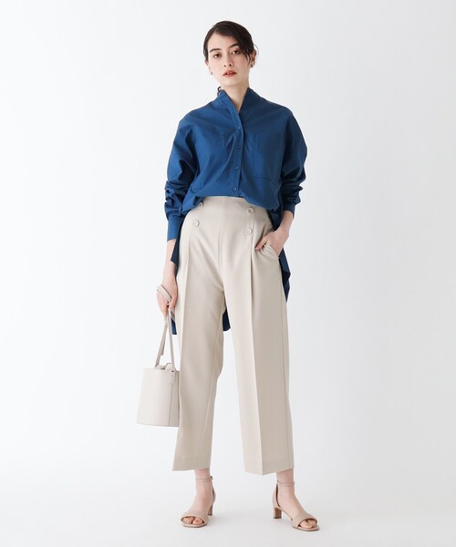 OPAQUE.CLIP（オペークドットクリップ）の「◆マリンパンツ【WEB限定サイズ】（その他パンツ・レディース・ベージュ/ネイビー/オレンジ・38/42/36/34/40）」の9枚目の写真