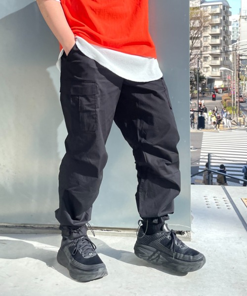 CIAOPANIC TYPY（チャオパニックティピー）の「【ZOZOTOWN限定】ワイドシルエットストレッチカーゴパンツ（カーゴパンツ・メンズ・カーキ/ブラック・L/M/S）」の5枚目の写真