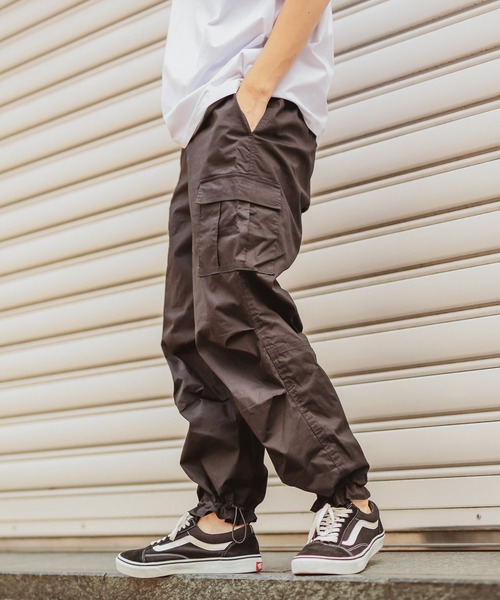 CIAOPANIC TYPY（チャオパニックティピー）の「【ZOZOTOWN限定】ワイドシルエットストレッチカーゴパンツ（カーゴパンツ・メンズ・カーキ/ブラック・L/M/S）」の14枚目の写真