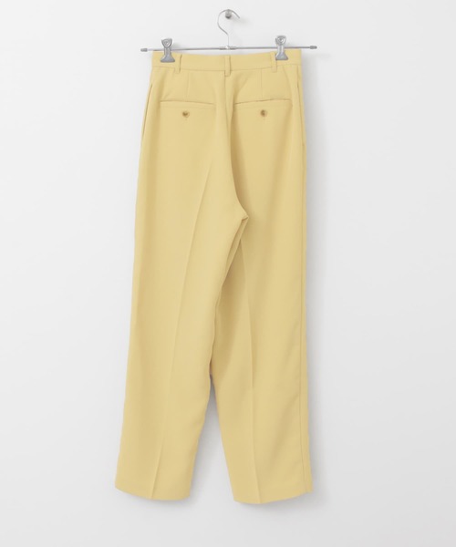 KBF（ケイビーエフ）の「ワンタックスラックス（その他パンツ・レディース・イエロー/アイボリー/ネイビー・38/36）」の7枚目の写真