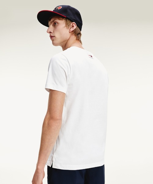 TOMMY HILFIGER（トミーヒルフィガー）の「Tokyo Capsule T-shirt（Tシャツ/カットソー・メンズ・ネイビー/ホワイト・MEDIUM/SMALL/LARGE/X-LARGE）」の15枚目の写真