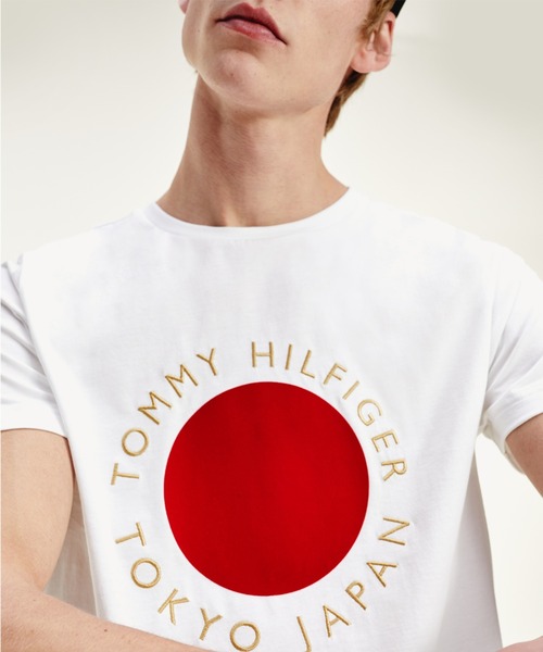 TOMMY HILFIGER（トミーヒルフィガー）の「Tokyo Capsule T-shirt（Tシャツ/カットソー・メンズ・ネイビー/ホワイト・MEDIUM/SMALL/LARGE/X-LARGE）」の22枚目の写真