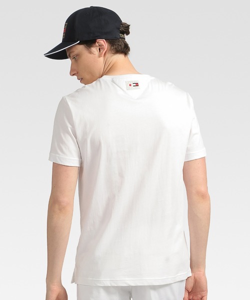 TOMMY HILFIGER（トミーヒルフィガー）の「Tokyo Capsule T-shirt（Tシャツ/カットソー・メンズ・ネイビー/ホワイト・MEDIUM/SMALL/LARGE/X-LARGE）」の18枚目の写真