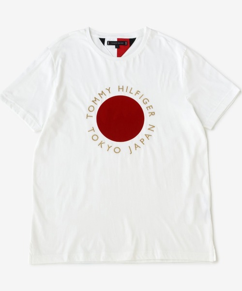 TOMMY HILFIGER（トミーヒルフィガー）の「Tokyo Capsule T-shirt（Tシャツ/カットソー・メンズ・ネイビー/ホワイト・MEDIUM/SMALL/LARGE/X-LARGE）」の3枚目の写真