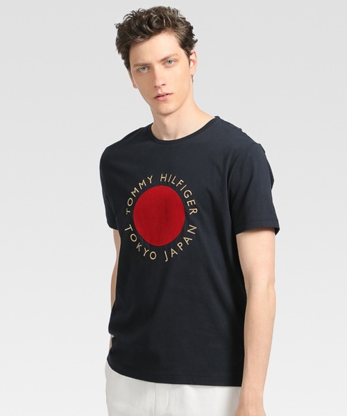 TOMMY HILFIGER（トミーヒルフィガー）の「Tokyo Capsule T-shirt（Tシャツ/カットソー・メンズ・ネイビー/ホワイト・MEDIUM/SMALL/LARGE/X-LARGE）」の16枚目の写真