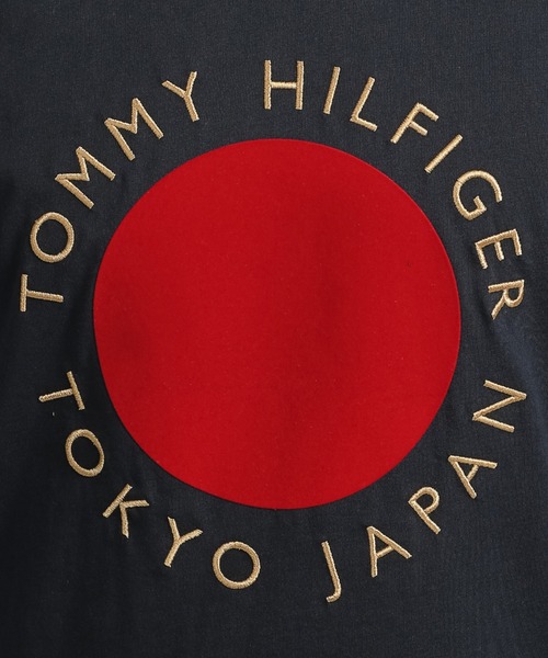 TOMMY HILFIGER（トミーヒルフィガー）の「Tokyo Capsule T-shirt（Tシャツ/カットソー・メンズ・ネイビー/ホワイト・MEDIUM/SMALL/LARGE/X-LARGE）」の7枚目の写真