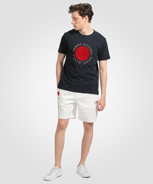 TOMMY HILFIGER（トミーヒルフィガー）の「Tokyo Capsule T-shirt（Tシャツ/カットソー・メンズ・ネイビー/ホワイト・MEDIUM/SMALL/LARGE/X-LARGE）」の10枚目の写真