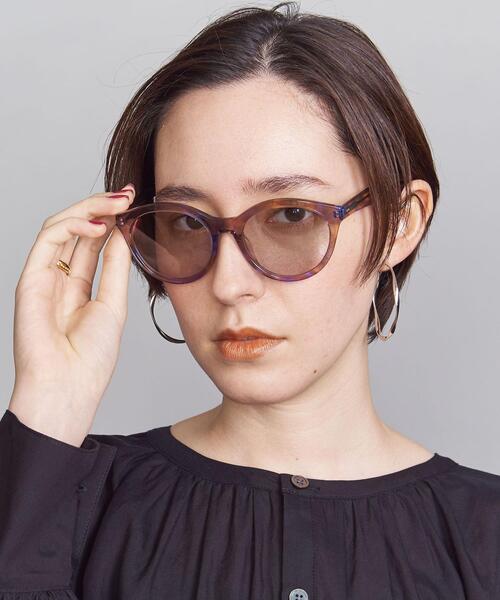 BEAUTY&YOUTH UNITED ARROWS(ビューティーアンドユースユナイテッドアローズ)の「BY フォックスキャットサングラス(サングラス・レディース・その他1/ブラウン・FREE)」の2枚目の写真