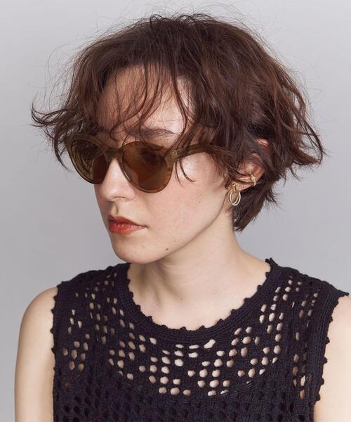 BEAUTY&YOUTH UNITED ARROWS(ビューティーアンドユースユナイテッドアローズ)の「BY フォックスキャットサングラス(サングラス・レディース・その他1/ブラウン・FREE)」の13枚目の写真