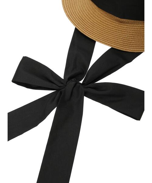 AMERICAN HOLIC（アメリカンホリック）の「ペーパーリボンハット　＊〇（ハット・レディース・ブラック/ベージュ/キャメル・FREE）」の9枚目の写真