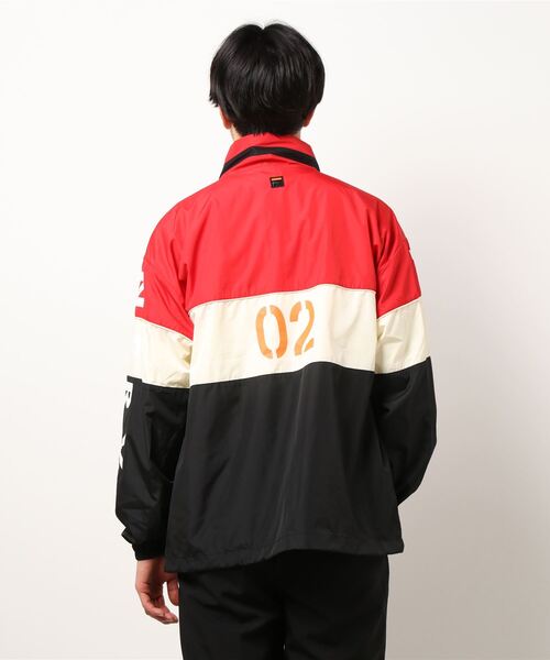 タグ付き新品/FILA×RADIO EVA】スタンドカラージャケット/Lサイズ タグ付き新品/FILA×RADIO EVA】スタンドカラージャケット/Lサイズ