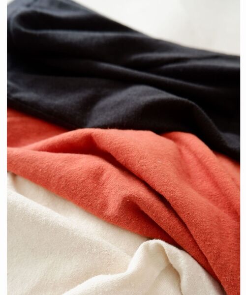 MANASTASH（マナスタッシュ）の「MANASTASH/マナスタッシュ　HEMP SLEEVELESS TEE ヘンプスリーブレスティー（Tシャツ/カットソー・レディース・ブラック/ナチュラル/オレンジ系その他・MEDIUM）」の8枚目の写真