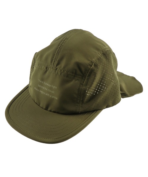 BRANSHES(ブランシェス)の「ジェットキャップ(キャップ・キッズ・ブラック/カーキオリーブ・M/S/L)」の1枚目の写真