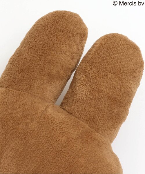 Miffy（ ミッフィー）の「/miffyふかふかおひるねクッション（クッション/クッションカバー・キッズ・ブラウン/オフホワイト・FREE）」の5枚目の写真