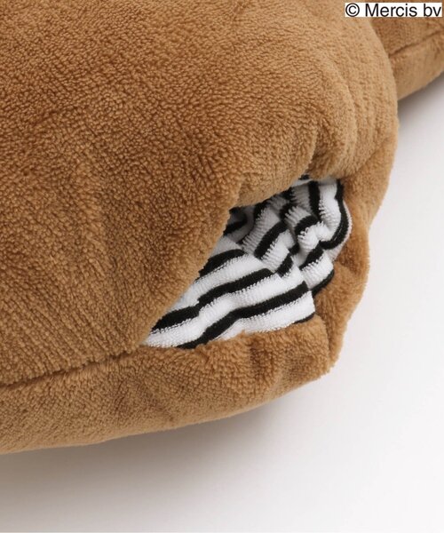 Miffy（ ミッフィー）の「/miffyふかふかおひるねクッション（クッション/クッションカバー・キッズ・ブラウン/オフホワイト・FREE）」の7枚目の写真