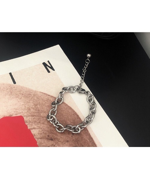 Ressaca(レサーカ)の「【2パターン】Oタイプチェーン スネークチェーン ブレスレット(ブレスレット・メンズ・シルバー/シルバー系・FREE)」の6枚目の写真