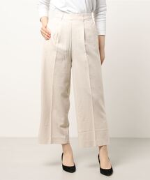 Te chichi | レーヨンリネンワイドパンツ(その他パンツ)