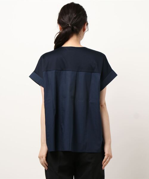 Pao de lo（パオデロ）の「【VOYAGE】プリマザイムスムースカットソー（Tシャツ/カットソー・レディース・ブラック/ネイビー・9号）」の3枚目の写真