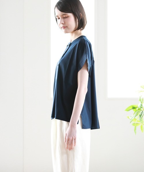 Pao de lo（パオデロ）の「【VOYAGE】プリマザイムスムースカットソー（Tシャツ/カットソー・レディース・ブラック/ネイビー・9号）」の17枚目の写真