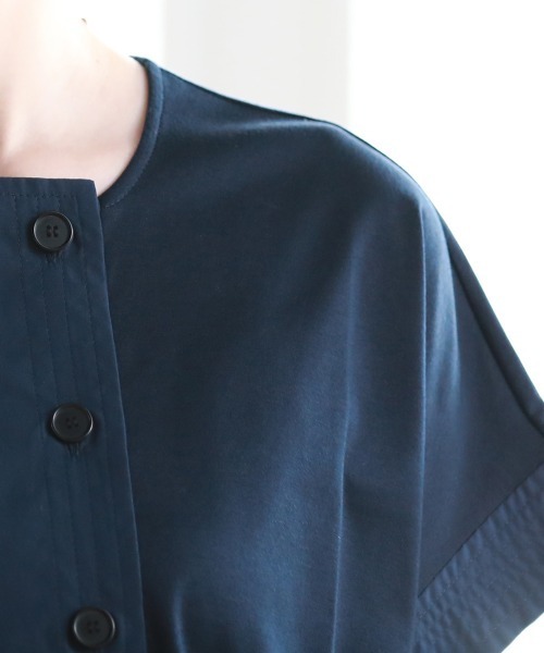 Pao de lo（パオデロ）の「【VOYAGE】プリマザイムスムースカットソー（Tシャツ/カットソー・レディース・ブラック/ネイビー・9号）」の15枚目の写真