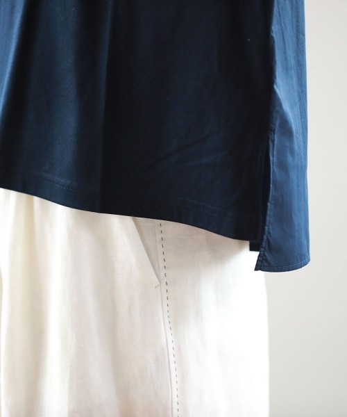 Pao de lo（パオデロ）の「【VOYAGE】プリマザイムスムースカットソー（Tシャツ/カットソー・レディース・ブラック/ネイビー・9号）」の13枚目の写真