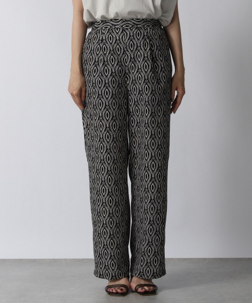 LOWRYS FARM（ローリーズファーム）の「エスニックガライージーパンツ　959086（その他パンツ・レディース・ブラック/ブラウン/グリーン・FREE）」の4枚目の写真