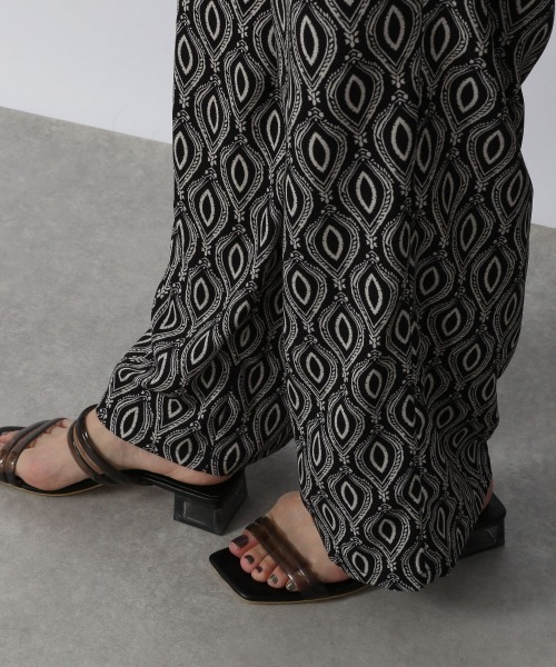 LOWRYS FARM（ローリーズファーム）の「エスニックガライージーパンツ　959086（その他パンツ・レディース・ブラック/ブラウン/グリーン・FREE）」の9枚目の写真