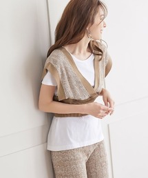 KOBE LETTUCE | ジャガードニットビスチェトップス(ニット/セーター)